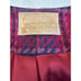 Vintage 80s Pendleton Wool Lined Plaid Cardigan Jacket Size 14 Raspberry Preppy