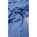 NWT Ramy Brook Kayleigh Poplin Cotton Belted Mini dress Blue S P NWT 368 IRRG