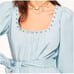 NWT Ramy Brook Kayleigh Poplin Cotton Belted Mini dress Blue S P NWT 368 IRRG