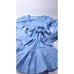 NWT Ramy Brook Kayleigh Poplin Cotton Belted Mini dress Blue S P NWT 368 IRRG