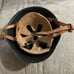 DDR East German Army NVA M56 M56/66 Helmet with Outer RIvets