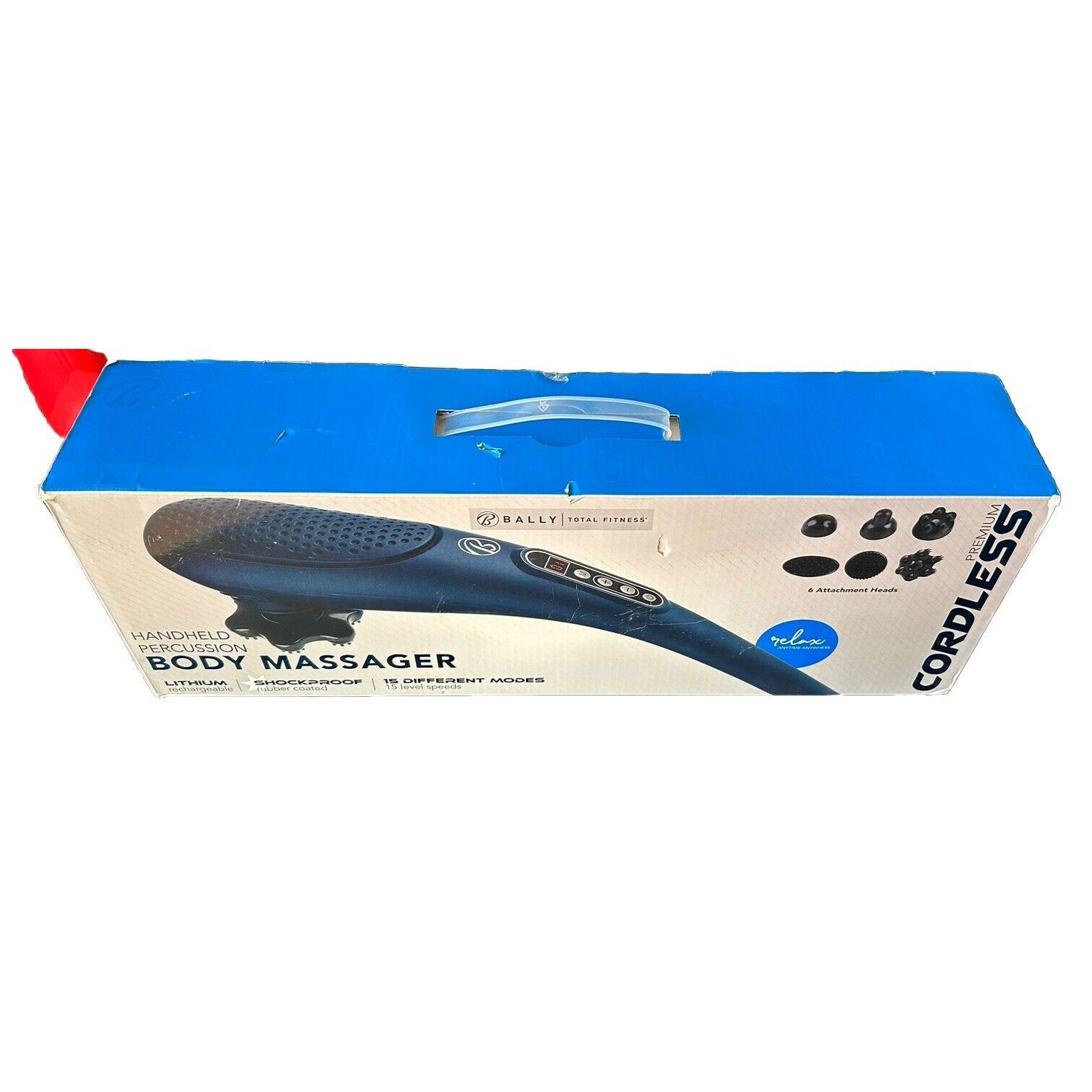 Bally Total Fitness Handheld Multi Node Percussion Body Massager
