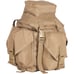 NEW Tactical Military Style Recon Mission 6 Compt MOLLE Butt Pack - COYOTE TAN