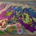 painting12 x 24 original mixed media painting by June E Lindley jel