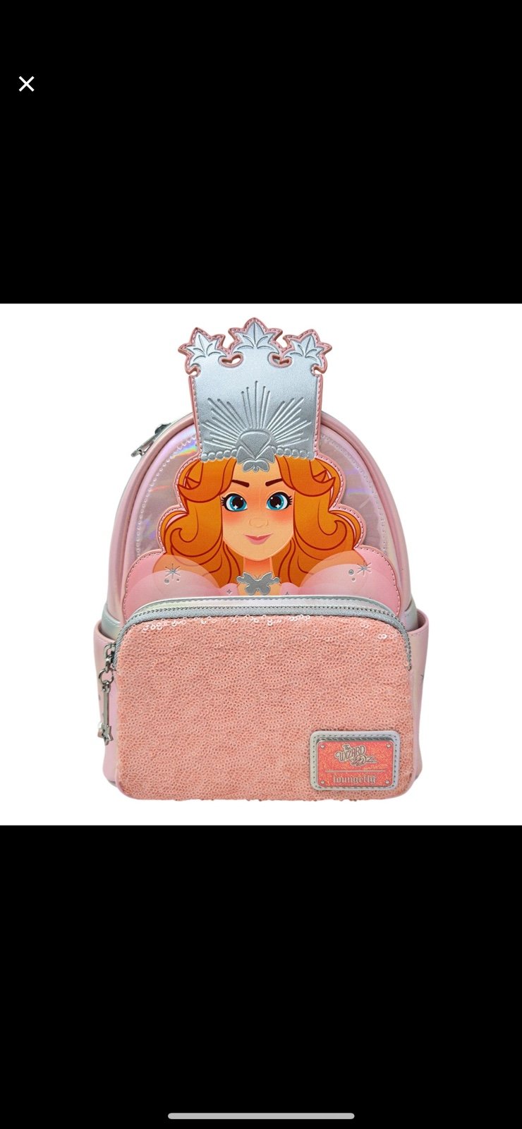 Loungefly Glinda The Good Witch Cosplay Mini Backpack