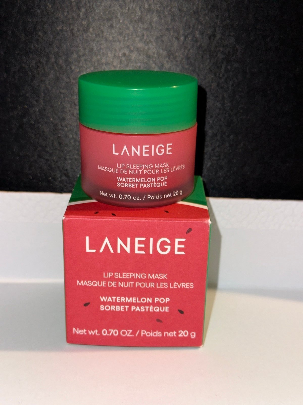 1x Laniege Lip Sleeping Mask in WATERMELON POP Full Size