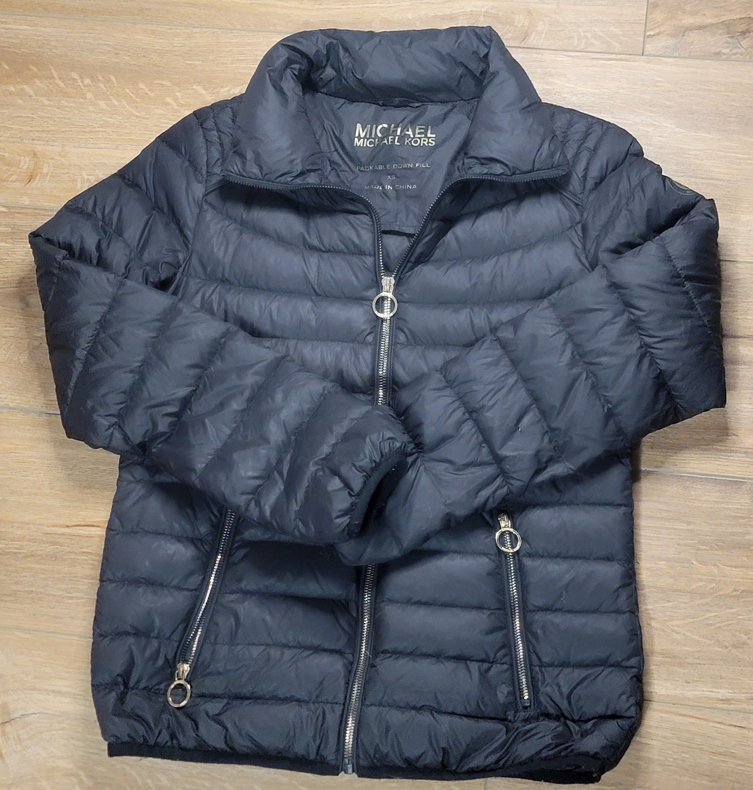 Michael kors packable down filled jacket XS