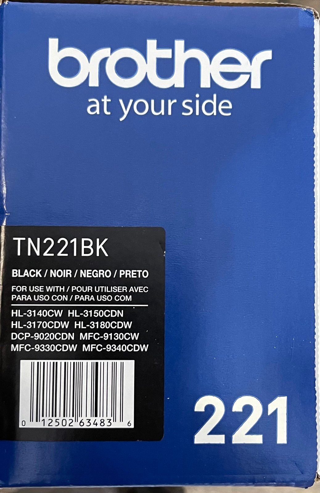 New Brother Toner Black/Yellow/Cyan/Mageta