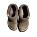 CROCS Faux Fur Lined W Size 6 M size 4 Black Slip On Mules Clogs Shoes