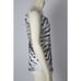 SAINT LAURENT Zebra Print Sleeveless Top Size S