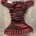 Cloth Diaper WAHM Hybrid Fitted Zombie