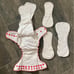 Cloth Diaper WAHM Hybrid Fitted Zombie