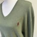 Ralph Lauren Khaki V Neck Sweater