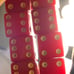 Old red opaquely translucent bakelite 14 dice lot 092422@