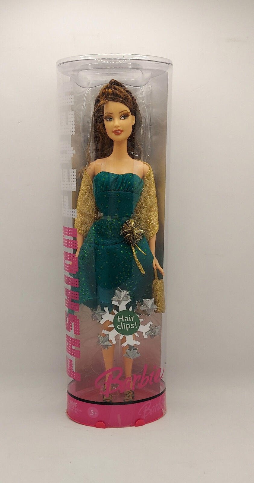2006 Barbie Fashion Fever Sparkle and Shine Kayla - Green Dress