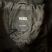 Vans Mens Black Beige Long Sleeve Logo Collared Thomas Varsity Jacket Size XXL