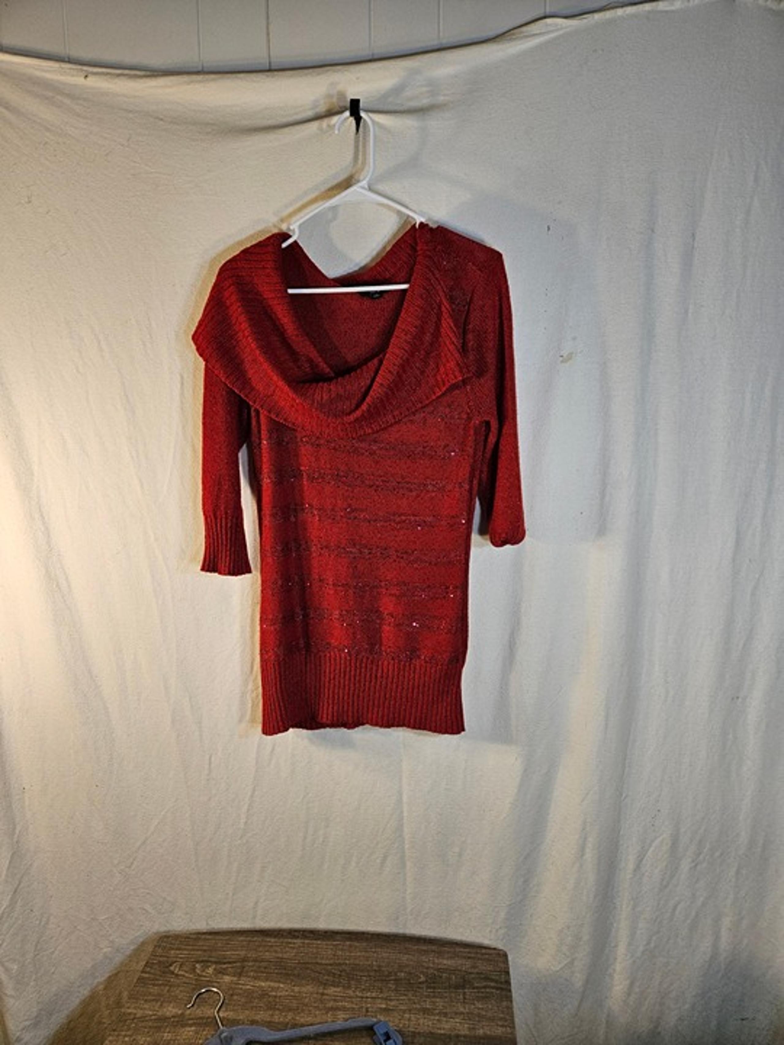 BCX Women's Red Sweater -- ITEM #2247