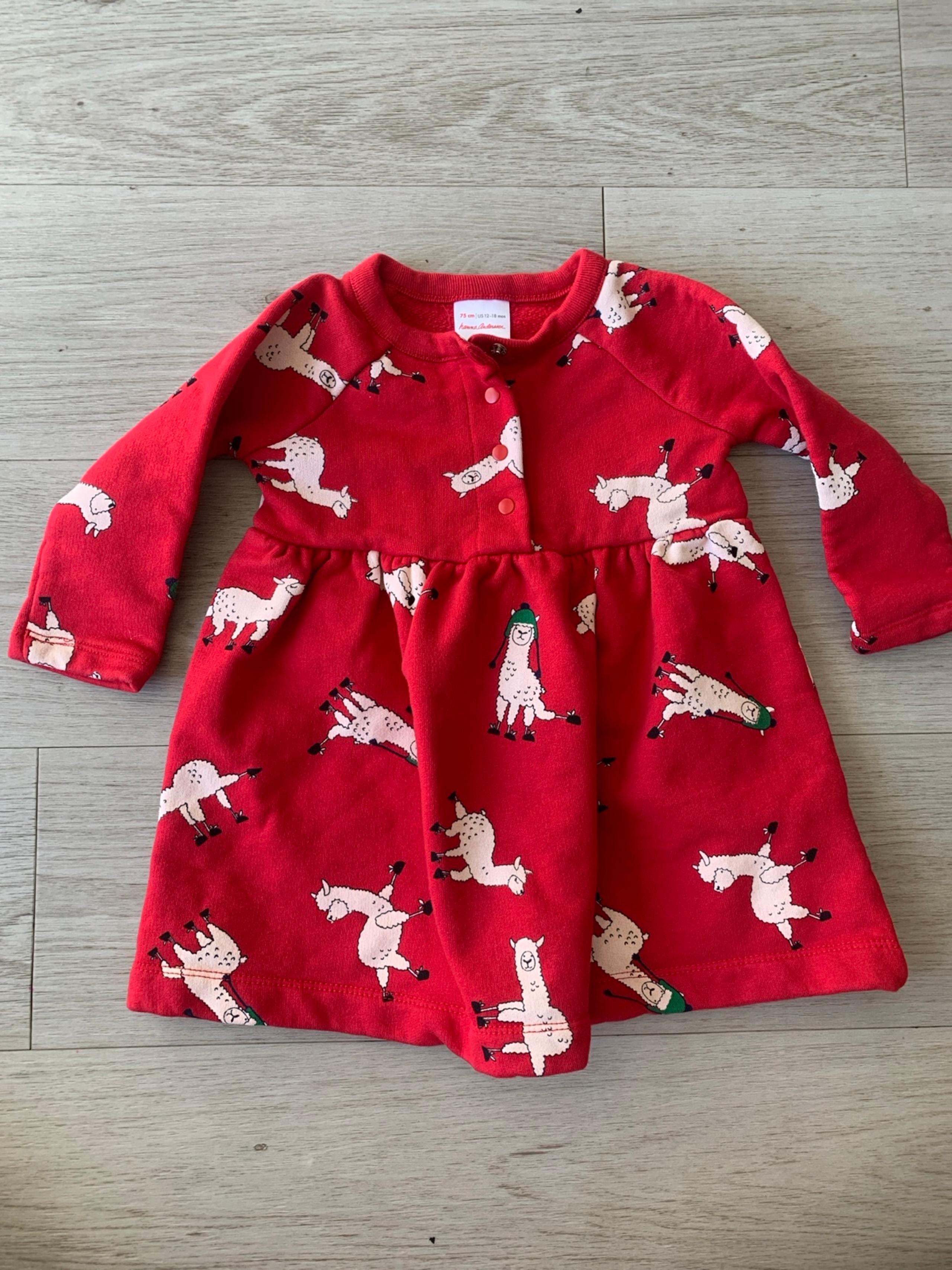 hannah andersson llama dress