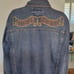 Marithe Francois Girbaund Denim Trucker Jacket - Vintage