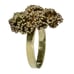 Vintage Flora Danica Eggert Sterling Silver Vermeil Parsley Ring SR-3800