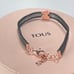 Tous Fine Mesh Color Bracelet with Onyx