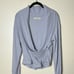 Free People We the Free Hold Me Close Pullover Women's Medium Sky Blue Purple