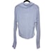 Free People We the Free Hold Me Close Pullover Women's Medium Sky Blue Purple