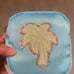 Palm Tree Patch Mini Square Pouch - Stoney Clover Lane x Target Blue
