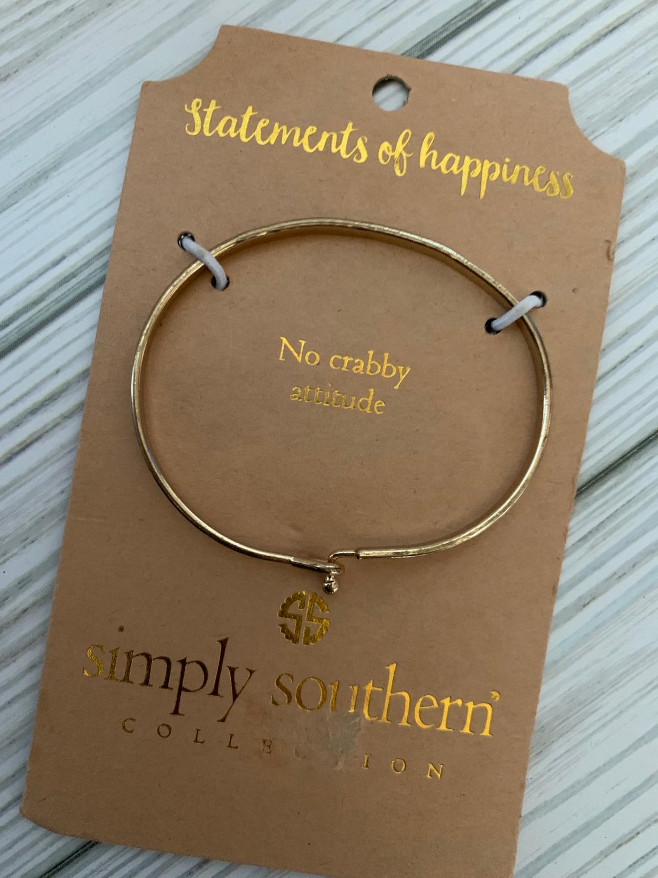 Elegant gold bracelet from Simply Southern. Perfect for adding a touch of sophis