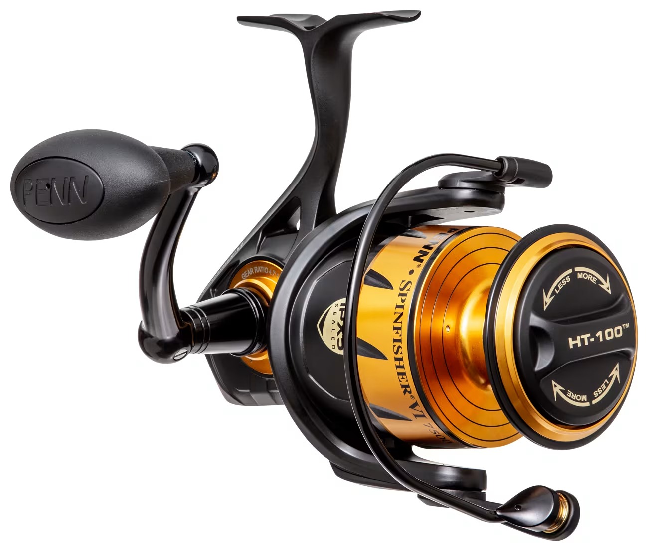 PENN Spinfisher VI Spinning Reel - SSVI4500, Gear Ratio: 6.2:1