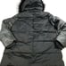 new Noize men coat jacket parka hooded faux fur vegan black XL 275