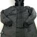 new Noize men coat jacket parka hooded faux fur vegan black XL 275