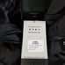 new Noize men coat jacket parka hooded faux fur vegan black XL 275
