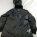 new Noize men coat jacket parka hooded faux fur vegan black XL 275