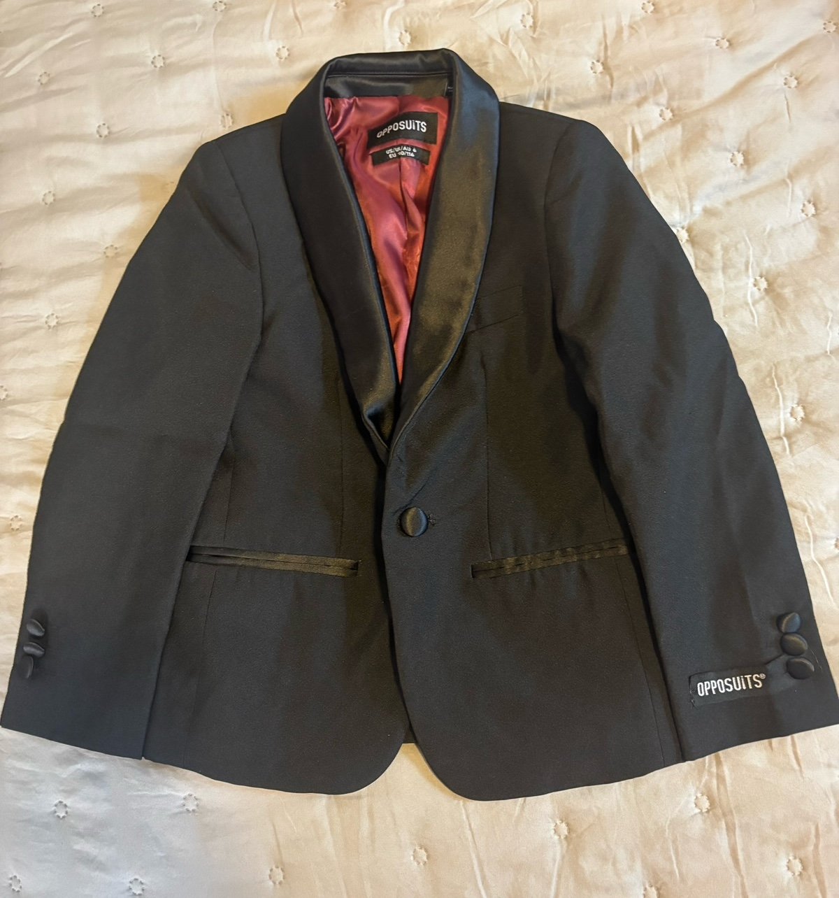 Opposuits boys tux jacket sz 6