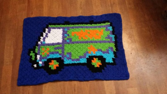 Scooby-Doo Mystery Machine Van Cartoon Throw Blanket