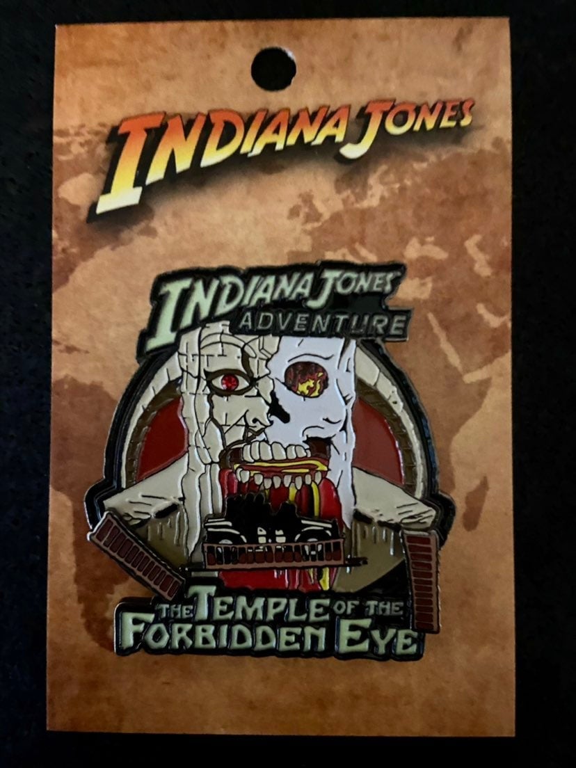 Indiana Jones BRIDGE BREAK 1st Glow Pin