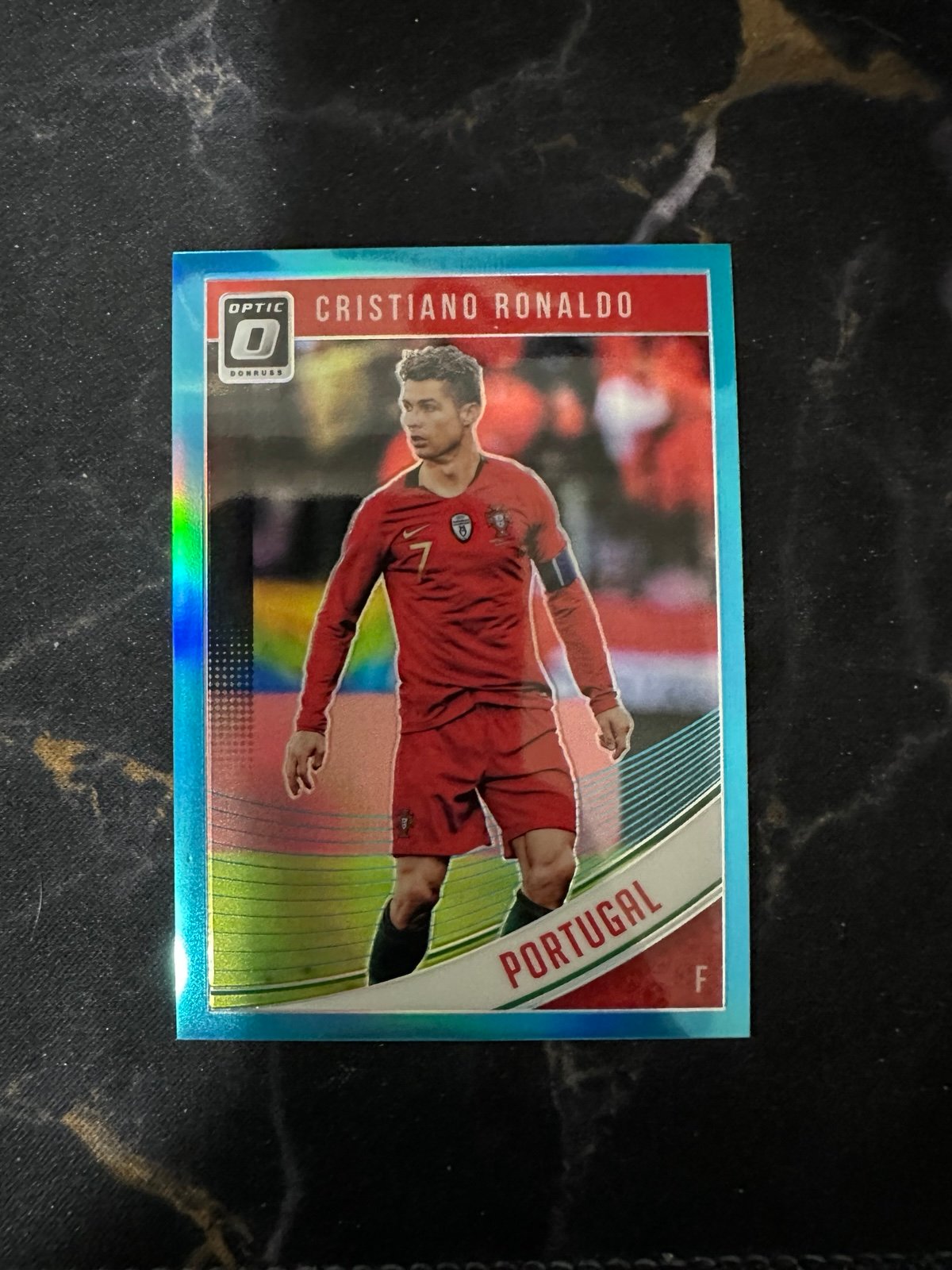 2018 Cristiano Ronaldo Optic Aqua /149