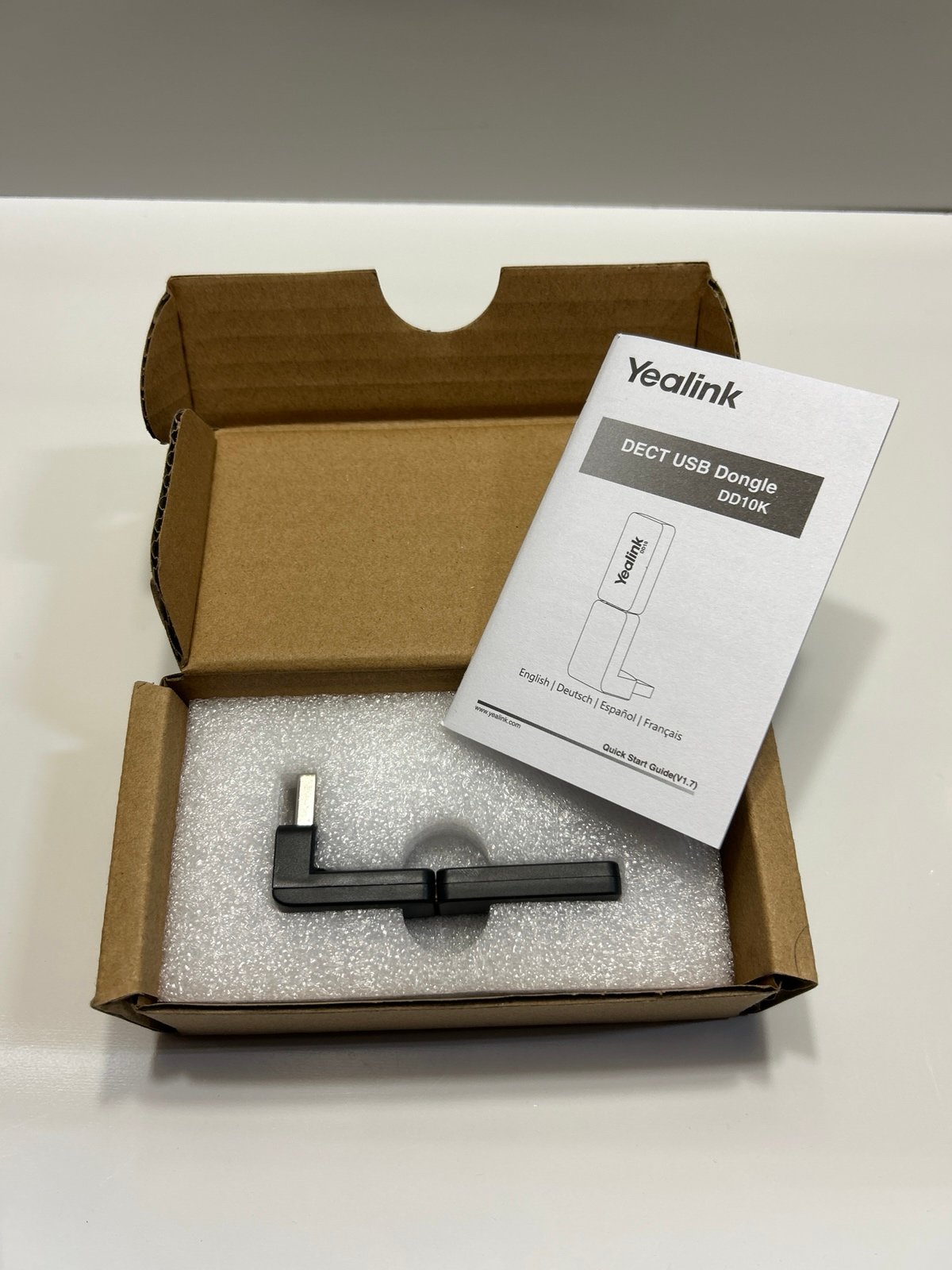 Yealink DECT Wireless USB Dongle DD10K - Black