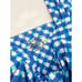 Lilly Pulitzer Luxletic Womens Boca Blue Calusa UPF 50+ Sports Bra Medium NWT