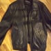 Leather coat