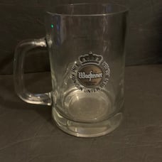 LOT OF 3 Warsteiner German Beer Stein/Mug 6.4L Glass