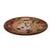 Holly Jolly Snowstorm Tabletops Lifestyles Snowman Dinner Plate 10.5 VHTF