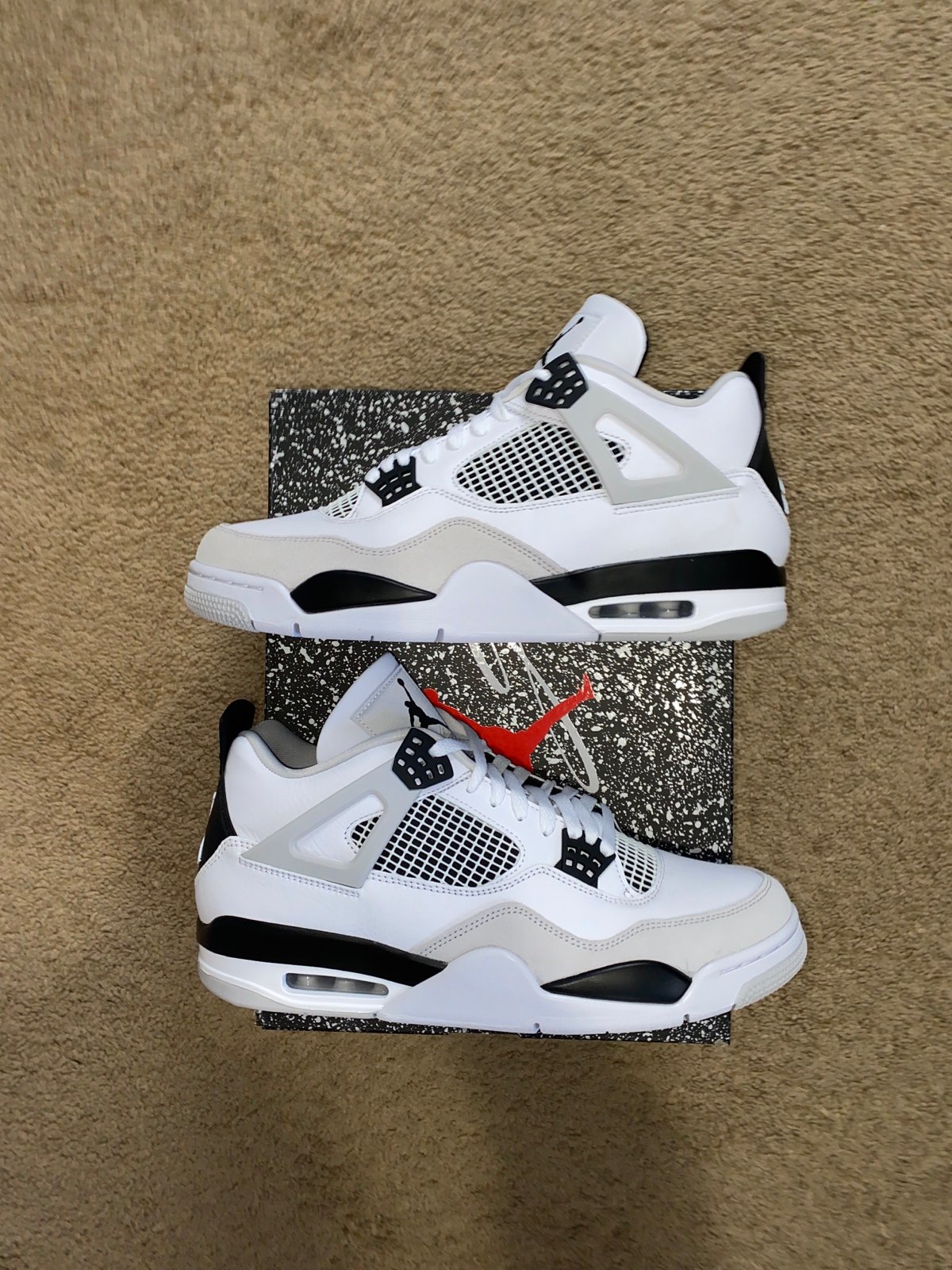 Jordan 4 military black