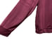 BCBGMAXAZRIA Women's Burgundy Quarter-Zip Pullover Sweater Size Large