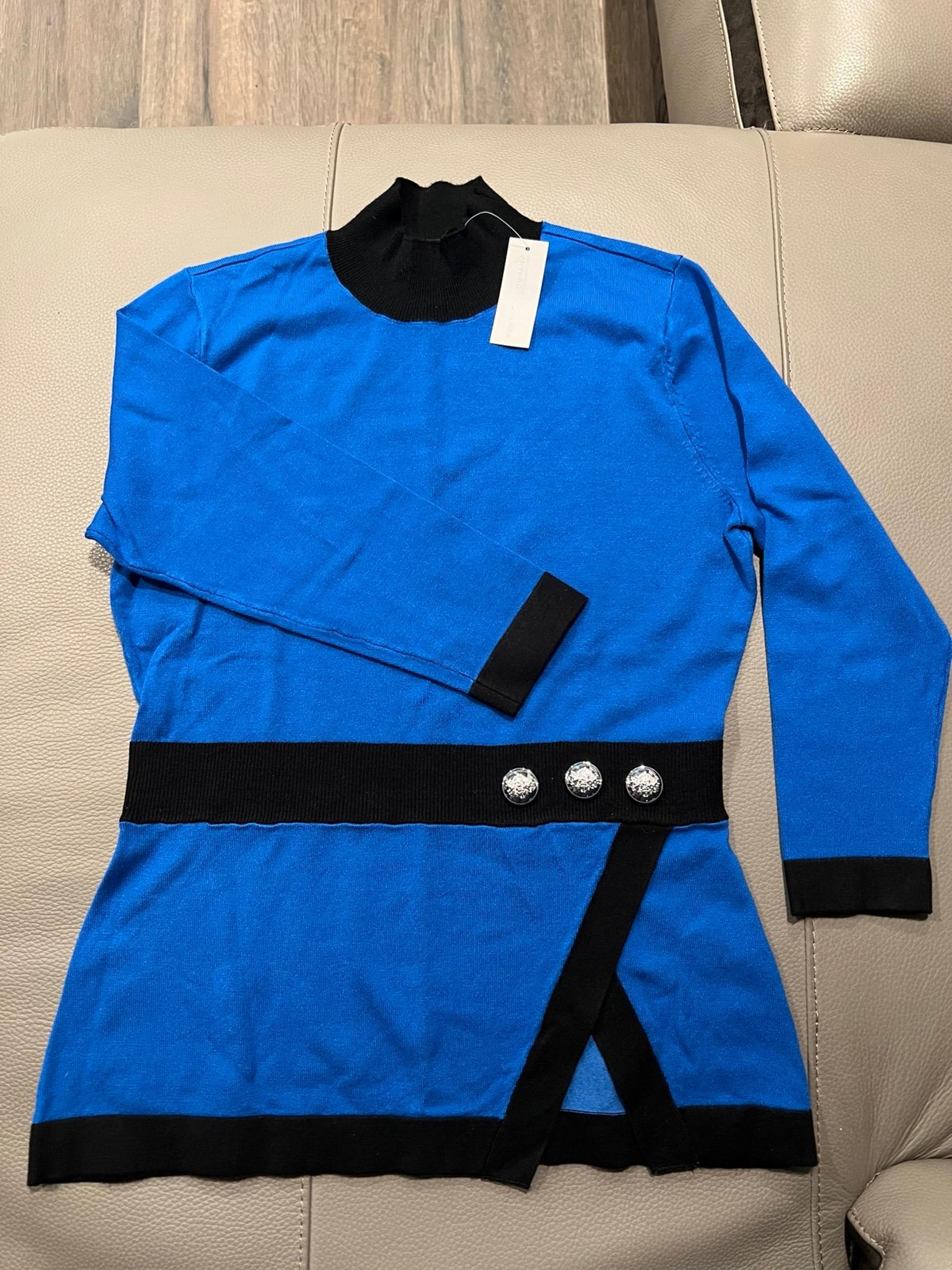 Blue fitted sweater NY&Co. - size S
