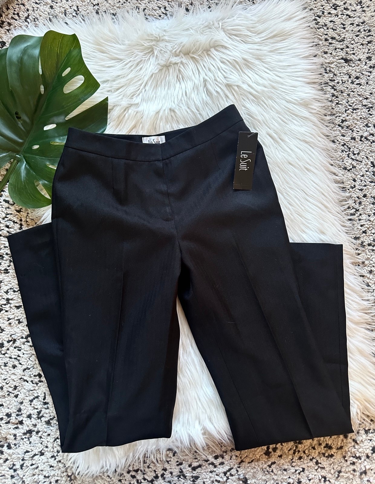 NWT Le Suit Women's Black Pants