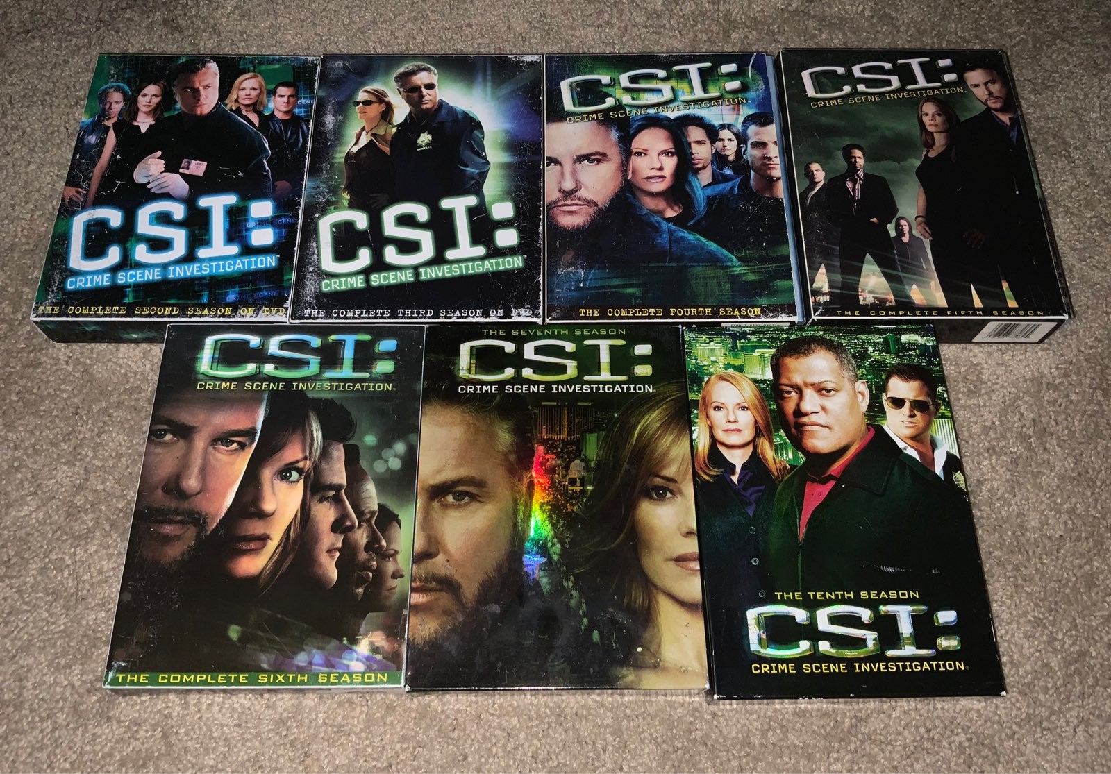 CSI: Crime Scene Investigation, 7 Sets
