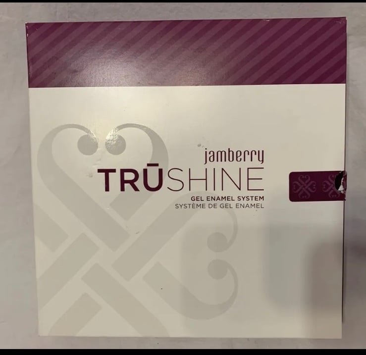 Jamberry TruShine Gel Enamel System LED Curing Lamp & Full Application Set NEW