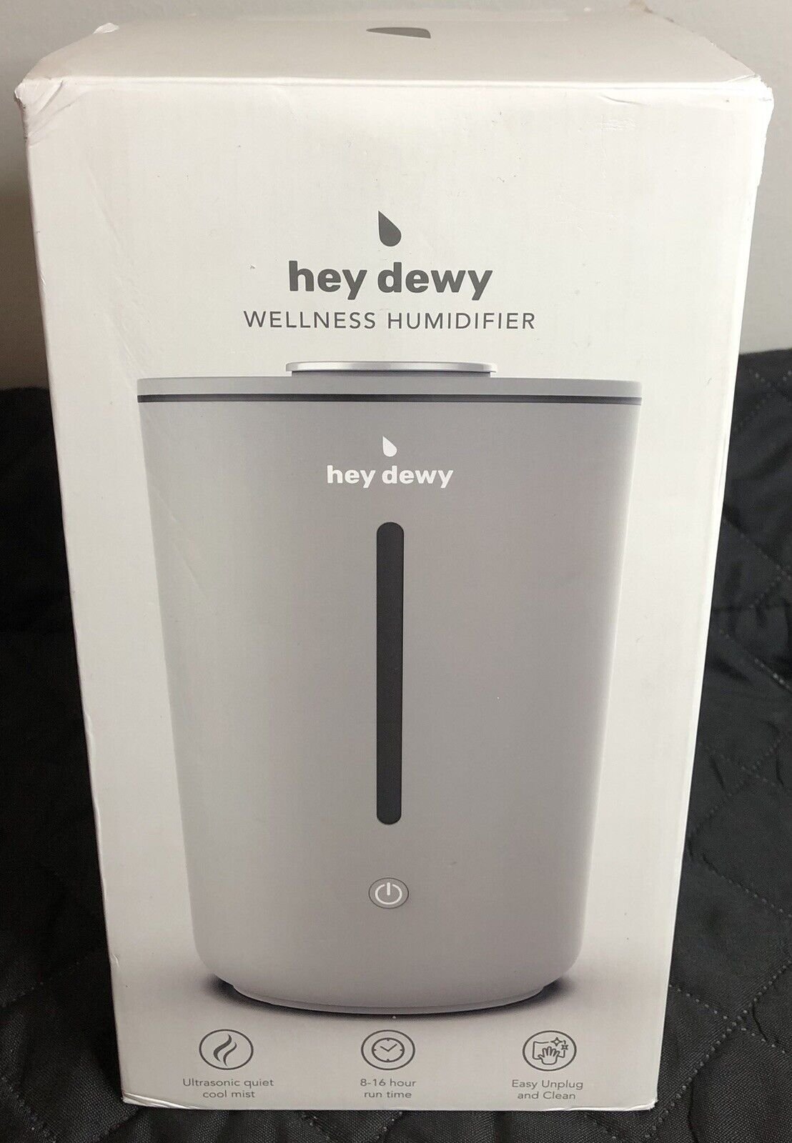 hey dewy Wellness Humidifier - For Home, Office, Bathroom Spa | Open Box